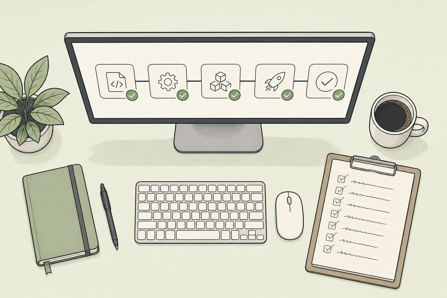 Ship Nuxt reliably with a CI/CD stack we use in production. Tools, example configs, and a practical release checklist for a typed Nuxt SaaS codebase.